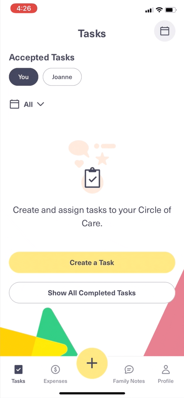 Creating a task
