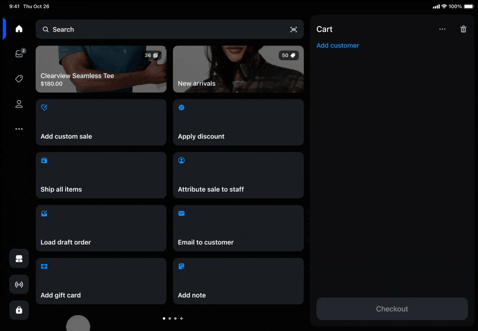 Return automatically becoming an exchange as items are added